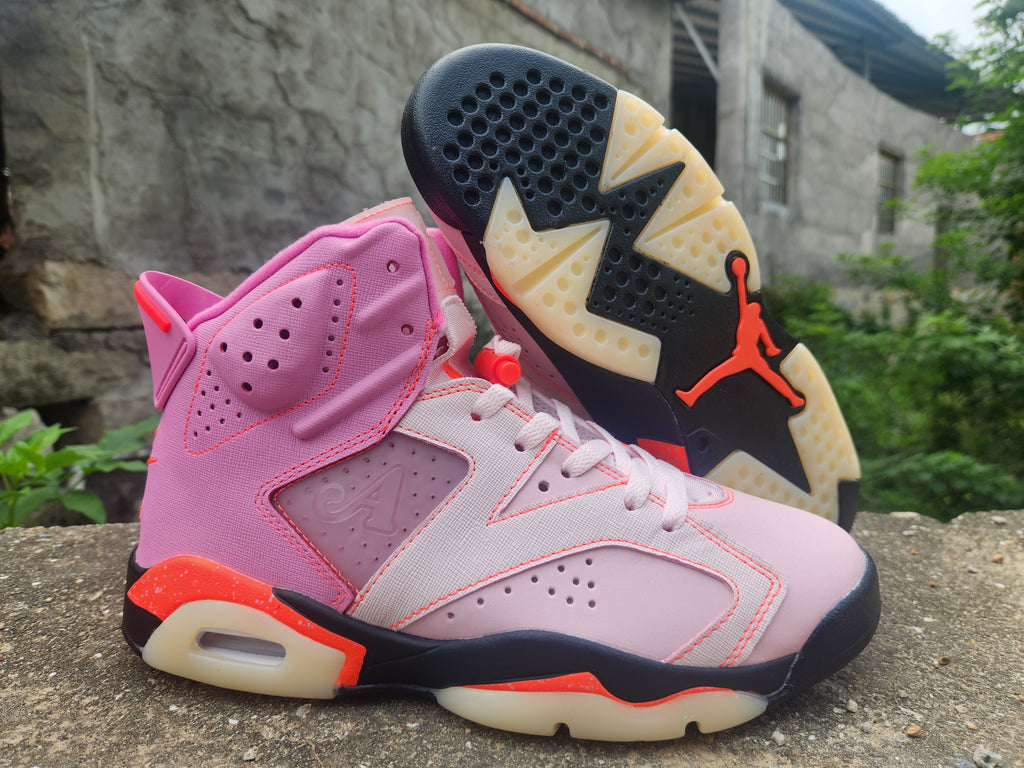 A1 Version Awake NY x Air Jordan 6 “Playful Pink” Sneakers
