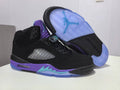 Air Jordan 5 Black Grape Sneakers