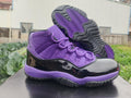 Air Jordan 11 Retro Black & Purple Sneakers