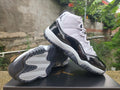 Air Jordan 11 Gray & Black Sneakers