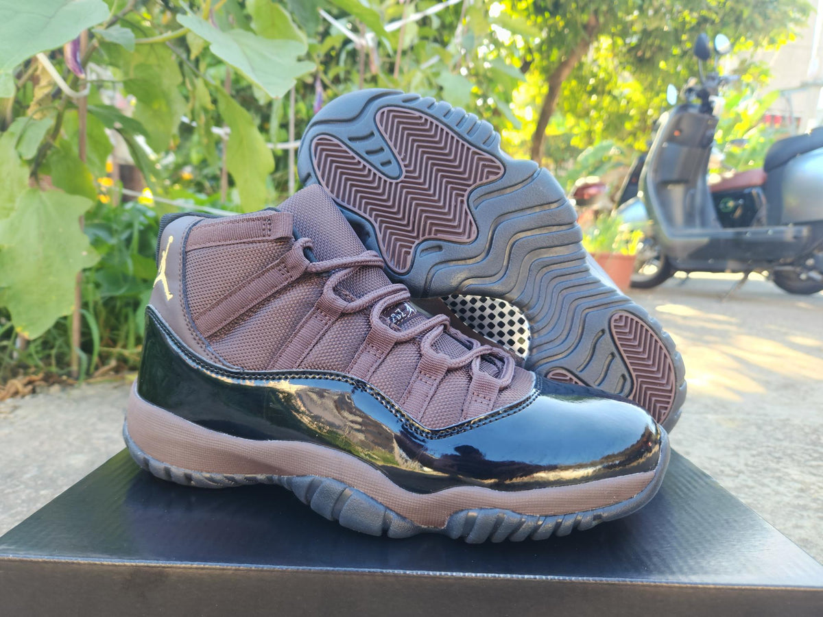 Air Jordan 11 New Black & Brown Sneakers