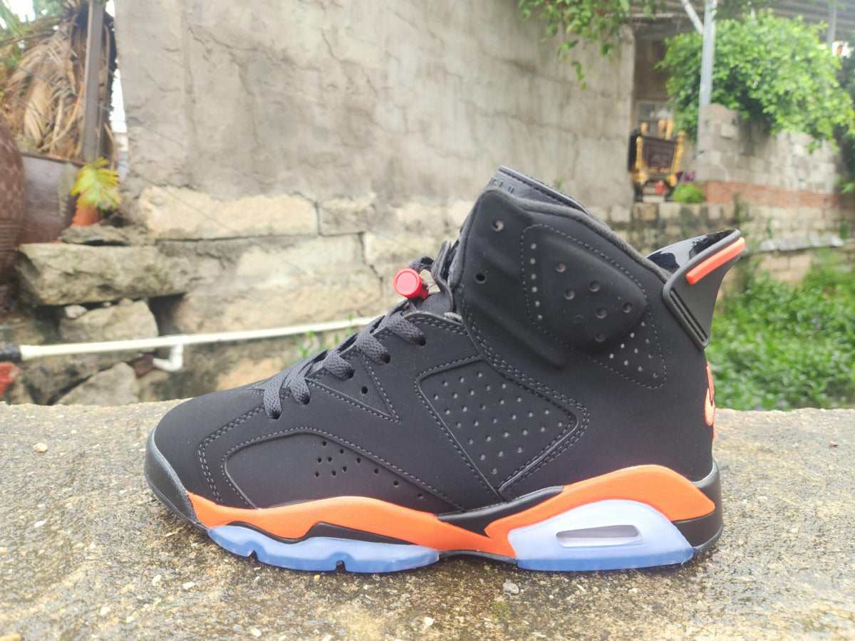 Air Jordan 6 Retro Black & Orange Shattered Backboard