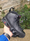 Air Jordan 9 Black & Red / Black & Brown Sneakers