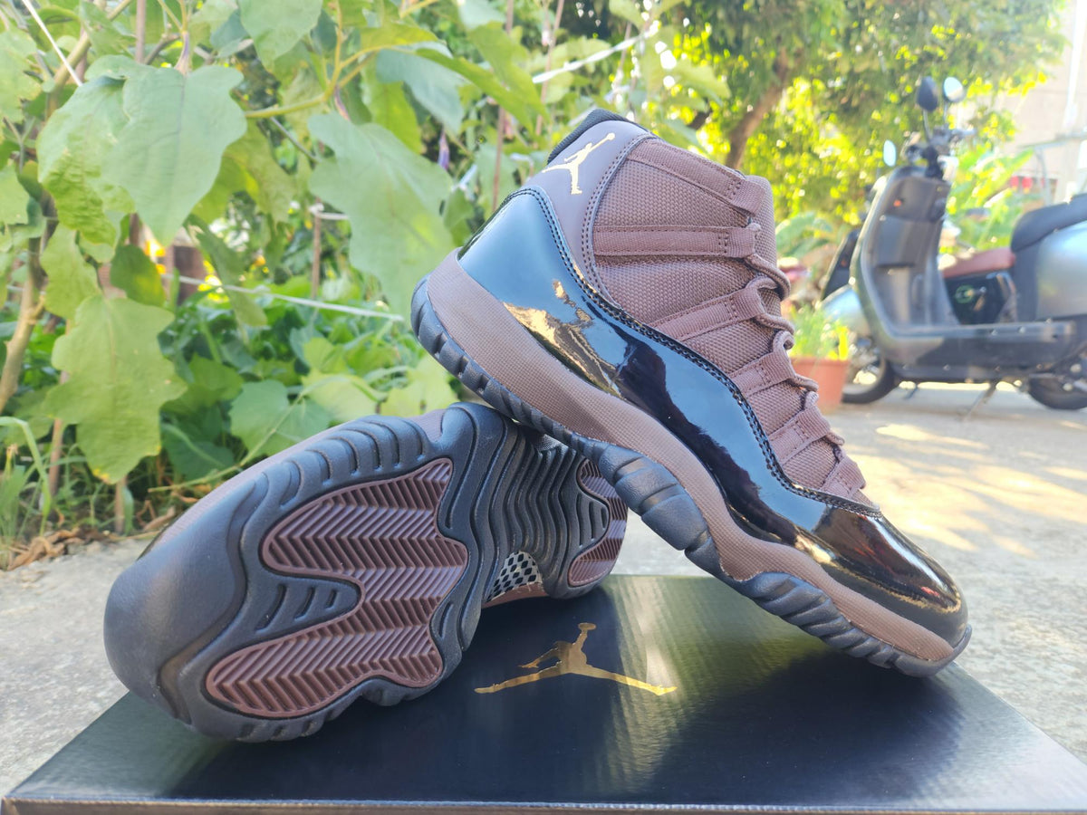 Air Jordan 11 New Black & Brown Sneakers
