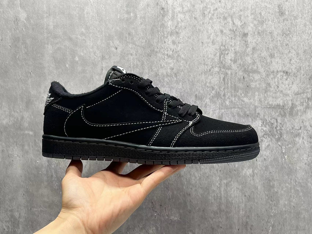 Travis Scott x Air Jordan 1 Low OG SP Black Phantom