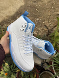 Air Jordan 12 Retro White & Jade Sneakers (Regular Batch)