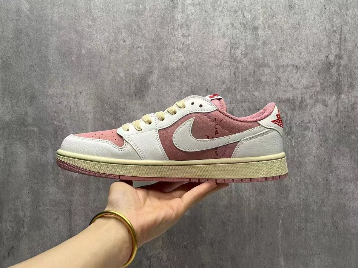 Travis Scott x Air Jordan 1 Low OG SP Macho Pink