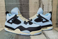 Air Jordan 4 Men's Light Blue & Black Sneakers