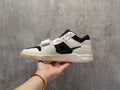 Travis Scott x Air Jordan 1 Low White Green & Black Sneakers