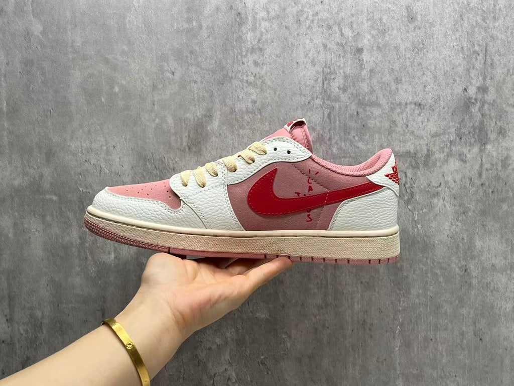 Travis Scott x Air Jordan 1 Retro Low OG SP Shy Pink