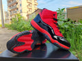 Air Jordan 11 Red & Black Sneakers