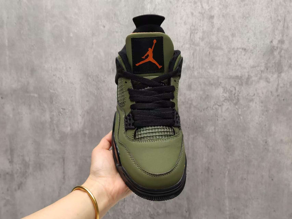 Air Jordan 4 Olive Green Sneakers