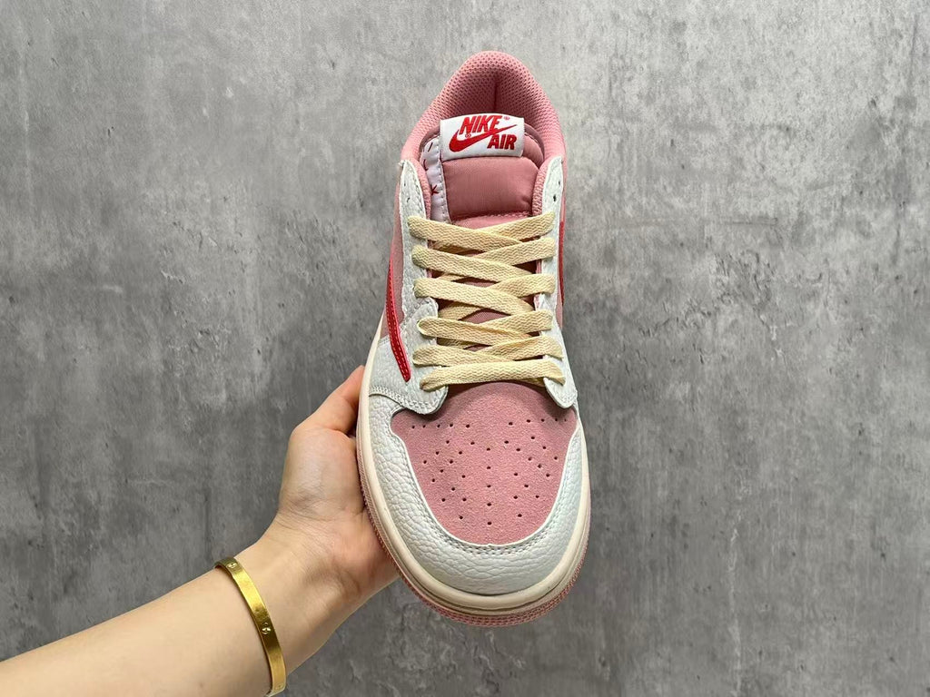 Travis Scott x Air Jordan 1 Retro Low OG SP Shy Pink