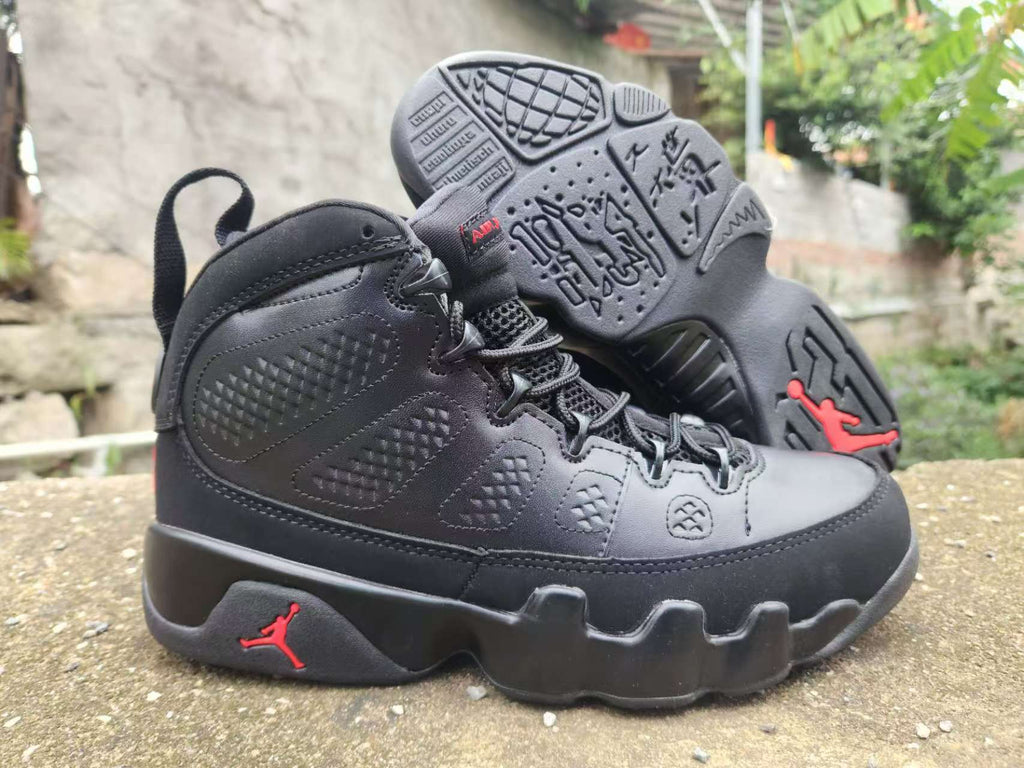 Air Jordan 9 Black & Red / Black & Brown Sneakers