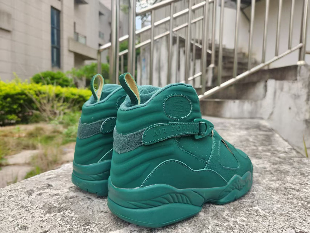 Air Jordan 8 Dark Green Sneakers