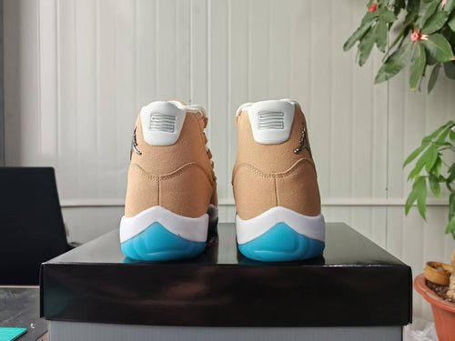 Air Jordan 11 Retro Canvas & Football Blue IO8960-707