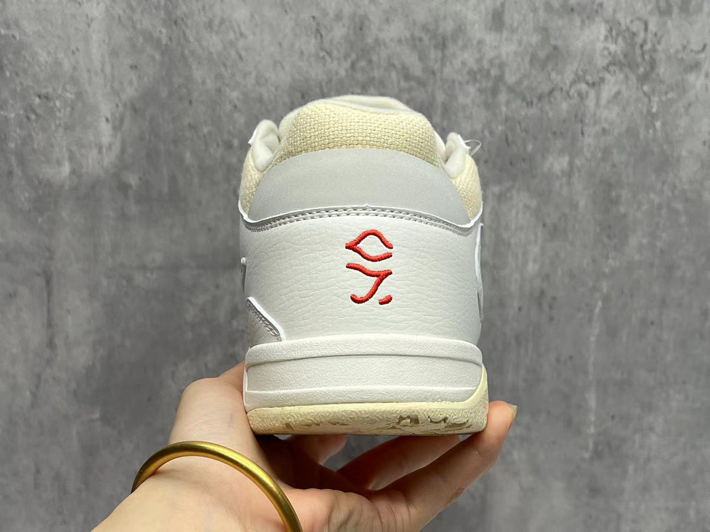 Travis Scott x Air Jordan 1 Low Cream & Yellow Sneakers