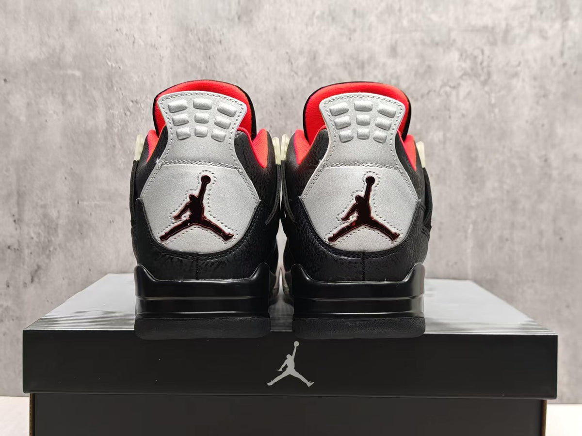 Air Jordan 4 Black Laser Sneakers