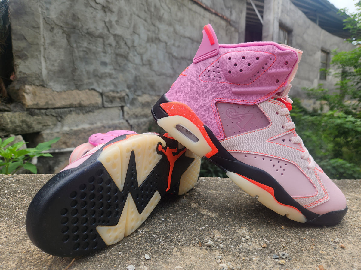 A1 Version Awake NY x Air Jordan 6 “Playful Pink” Sneakers
