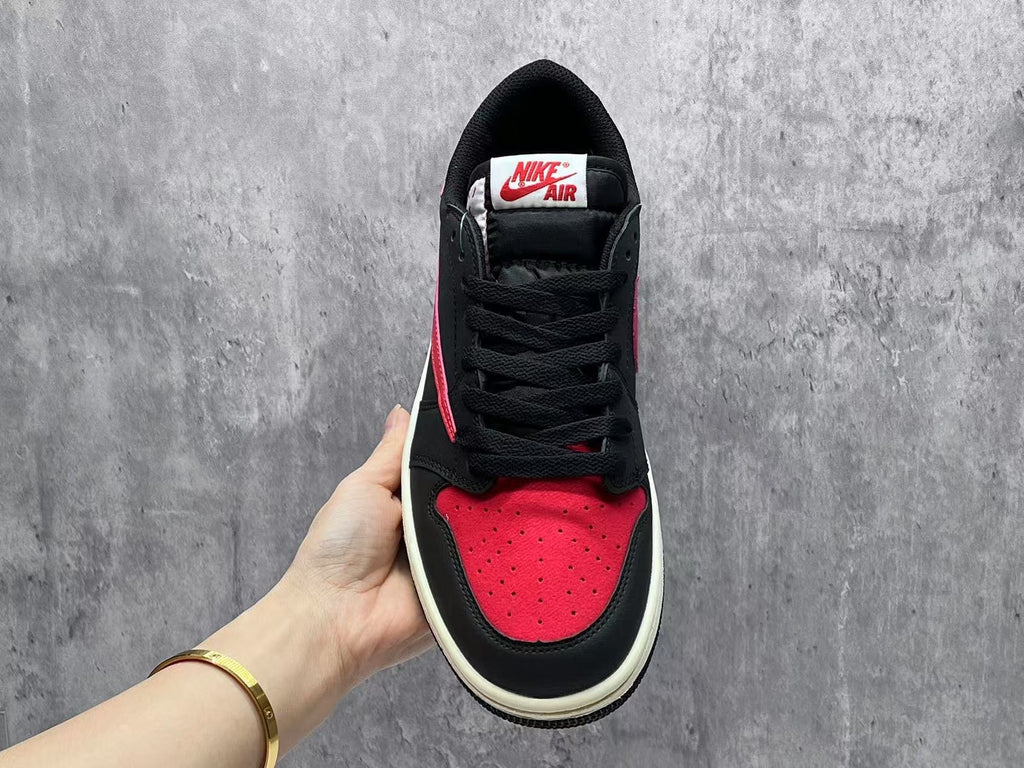 Travis Scott x Air Jordan 1 Low OG SP Black & Red