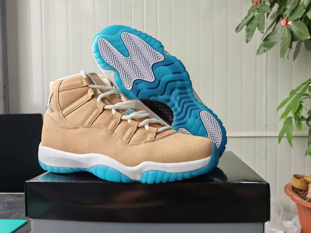Air Jordan 11 Retro Canvas & Football Blue IO8960-707