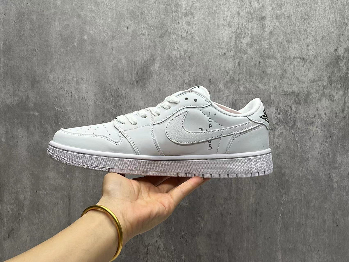 Travis Scott x Air Jordan 1 Low OG SP All White