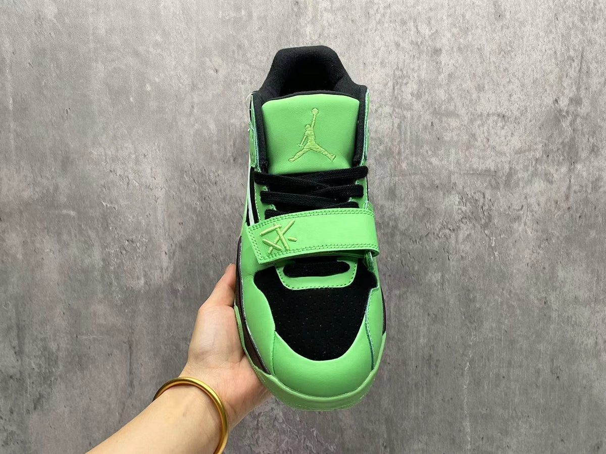 Travis Scott x Jordan Jumpman Jack All Green Sneakers
