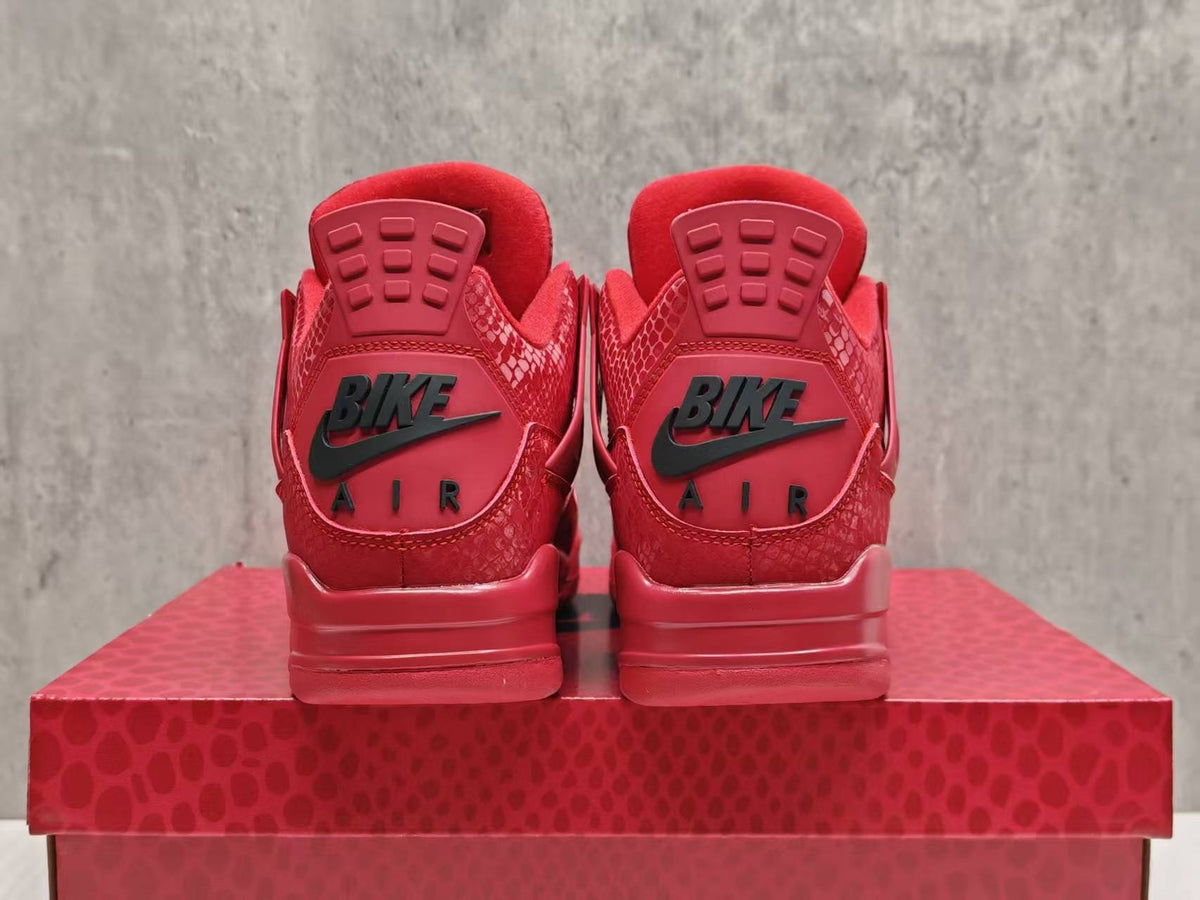 Nigel Sylvester x Air Jordan 4 Red Mamba Sneakers