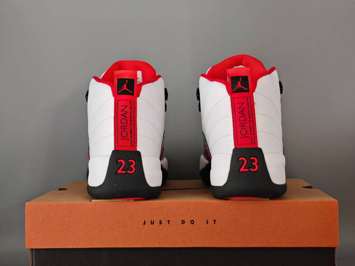 Air Jordan 12 Retro Summit White & Varsity Red CT8013-116
