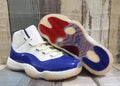 Air Jordan 11 Retro Sail & Deep Royal Blue IH0296-400