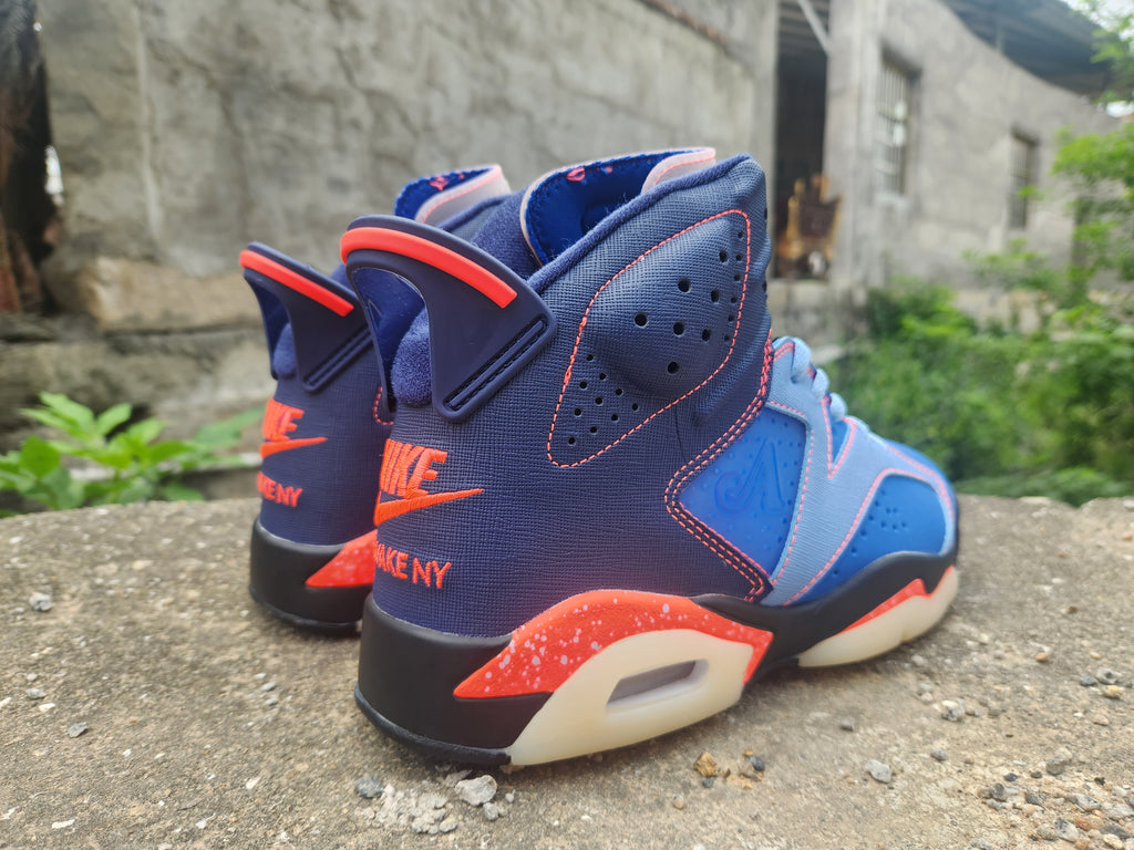 Awake NY x Air Jordan 6 “Midnight Navy” Denim Sneakers
