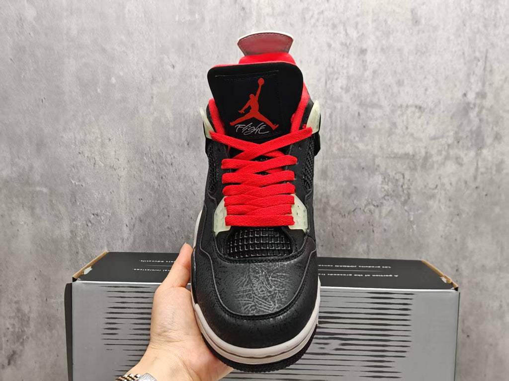 Air Jordan 4 Black Laser Sneakers
