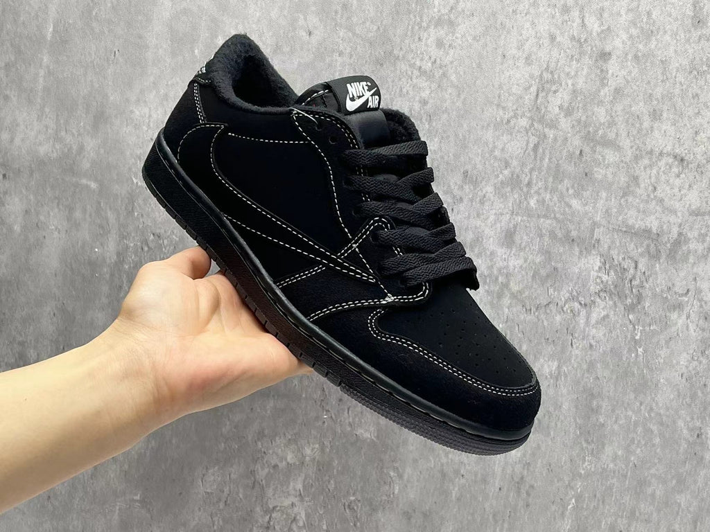Travis Scott x Air Jordan 1 Low OG SP Black Phantom